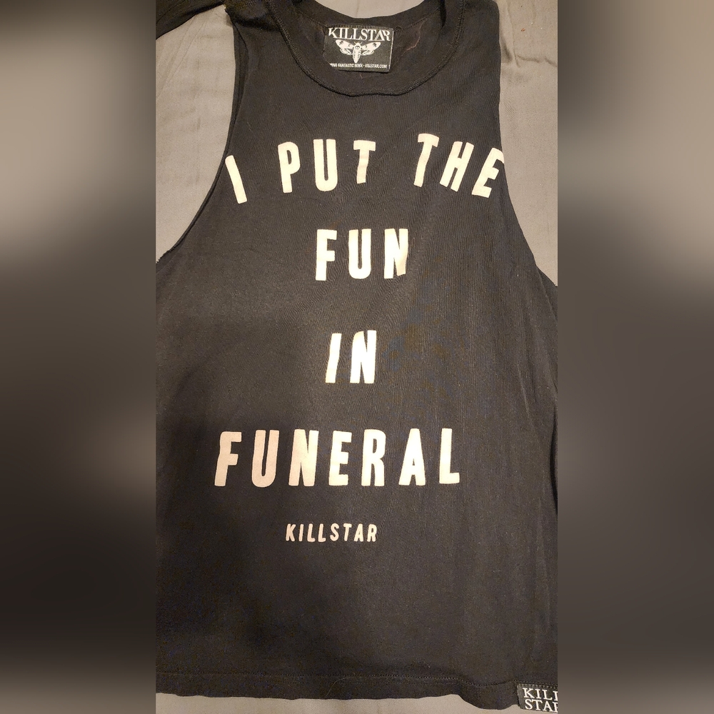 Killstar Unisex Funeral Tank